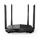 TND-AC6-V50 | TENDA | Router Wi-Fi 5, DualBand 2.4/5GHz 300+867Mbps, 4x6dBi, 4x 10/100 Mbps - TENDA TND-AC6-V50 Router Wi-Fi 5, DualBand 2.4/5GHz 300+867Mbps, 4x6dBi, 4x 10/100 Mbps - TENDA TND-AC6-V50
