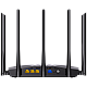 TND-TX2-PRO | TENDA | Router Wi-Fi 6, DualBand 2.4Ghz/5GHz, 300+1201Mbps, 5x6dBi, 4 porturi Gigabit - TENDA TND-TX2-PRO Router Wi-Fi 6, DualBand 2.4Ghz/5GHz, 300+1201Mbps, 5x6dBi, 4 porturi Gigabit - TENDA TND-TX2-PRO