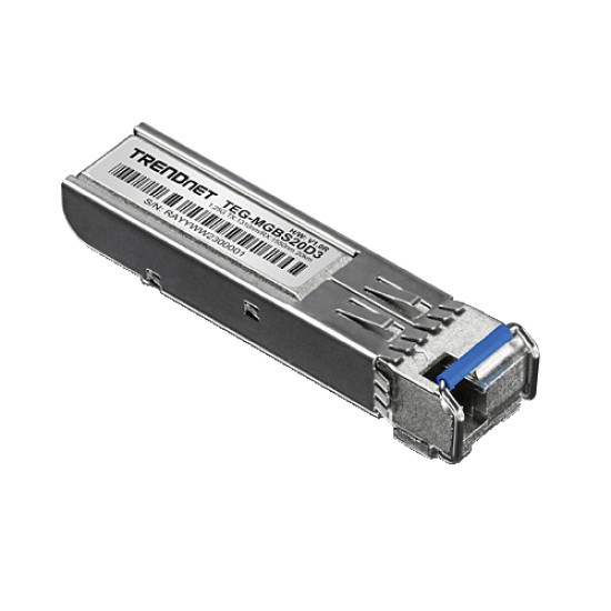 TEG-MGBS20D3 | TRENDnet | Modul SFP Dual Wavelength Single-Mode Simplex LC, 1.25G, TX:1310nm/RX:1550nm, 20Km - TRENDnet TEG-MGBS20D3 Modul SFP Dual Wavelength Single-Mode Simplex LC, 1.25G, TX:1310nm/RX:1550nm, 20Km - TRENDnet TEG-MGBS20D3