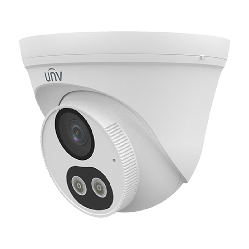 Camera IP ColorHunter Dual-Light 4MP, lentila 2.8mm, IR 30m, WL 30m, Microfon incorporat, SDCard - UNV IPC3614LB-AF28K-DL – UNIVIEW IPC3614LB-AF28K-DL