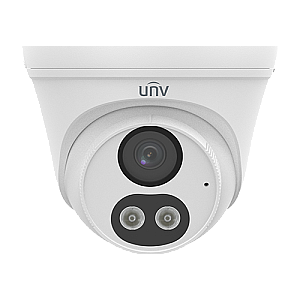 Camera IP ColorHunter Dual-Light 4MP, lentila 2.8mm, IR 30m, WL 30m, Microfon incorporat, SDCard - UNV IPC3614LB-AF28K-DL