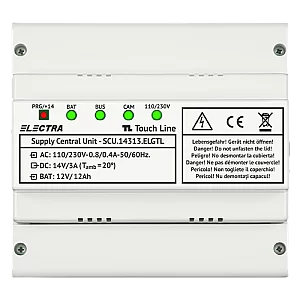 Unitate centrala de alimentare 1 iesire pentru HOME + URBAN + EXPERT, G3 - ELECTRA SCU.14313.ELGTL