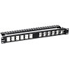 Patch Panel ecranat 24 porturi blank keystone inclinate 1U - TRENDnet TC-KP24SA – TRENDnet TC-KP24SA
