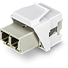 Mufa keystone duplex LC fibra optica - TRENDnet TC-K05LC – TRENDnet TC-K05LC