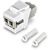 Mufa keystone duplex LC fibra optica - TRENDnet TC-K05LC – TRENDnet TC-K05LC