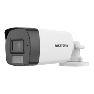 Dual Light - Camera analog 2MP, lentila 2.8mm, IR 40m, WL 40m, TVI/AHD/CVI/CVBS, Mic. - HIKVISION DS-2CE17D0T-LFS-2.8mm