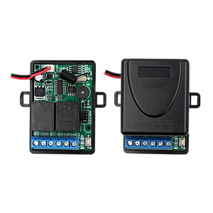 Set radio comanda - 2 relee 433MHz, ver. 2 CSR-807Y2-2 Set radio comanda - 2 relee 433MHz, ver. 2 CSR-807Y2-2