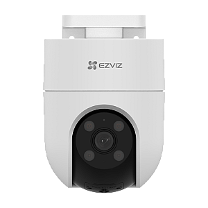 Camera IP EZVIZ de exterior, WI-Fi, Pan&Tilt, rezolutie 2K+, Audio bidirectional, distanta IR 30 metri, imagini color 24/7 CS-H8C-2K+
