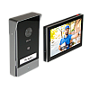 Kit interfon video inteligent EZVIZ, rezolutie 2k, monitor TFT 7 inch, instalare pe 2 fire, RFID, comenzi poarta/usa, SDcard, Wi-Fi, IR CS-HP7-2k – EZVIZ CS-HP7-2k