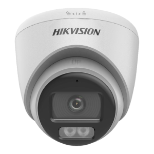 ColorVu, Dual Light -Camera analog 3K, lentila 2.8mm, IR 40m, WL 40m, TVI/AHD/CVI/CVBS, Mic., IP67 - HIKVISION DS-2CE72KF0T-LFS-2.8mm