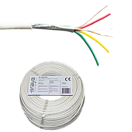 Cablu de alarma 4 fire ecranate, cupru integral, 100m - eRaya AL10422-100 Cablu de alarma 4 fire ecranate, cupru integral, 100m - eRaya AL10422-100