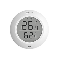 Senzor de temperatura si umiditate Smart Home EZVIZ, afisaj 1.8 inch, comunicare Wireless ZigBee CS-T51C Senzor de temperatura si umiditate Smart Home EZVIZ, afisaj 1.8 inch, comunicare Wireless ZigBee CS-T51C