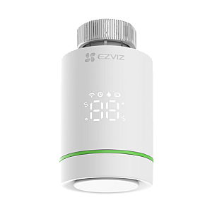Termostat inteligent EZVIZ, pentru calorifer, afisaj LED, precizie 0.5°C, comunicare Wireless ZigBee CS-T55-R100-G