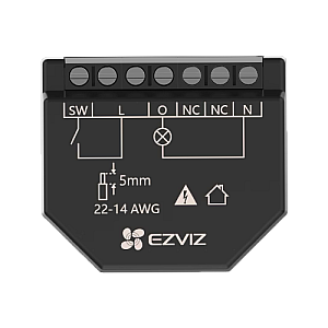 Releu inteligent Wi-Fi pentru aplicatii Smart Home EZVIZ, 1 canal 250Vc.a. max. 16A CS-T35-R100-WM