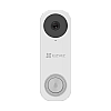Kit sonerie video EZVIZ, conexiune Wi-Fi, rezolutie 3k,  acumulator 5200mAh, PIR detectie miscare, unghi vizualizare ultra-larg, slot SDcard CS-DB2-Pro-3K – EZVIZ CS-DB2-Pro-3K