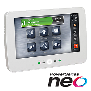 Tastatura touch screen color 7', 128 zone, SERIA NEO - DSC HS2TCHPEE1 Tastatura touch screen color 7', 128 zone, SERIA NEO - DSC HS2TCHPEE1