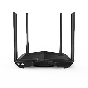 Router WiFi 5, DualBand 2.4/5GHz, 300+867Mbps, 4x6dBi, 4 porturi Gigabit - TENDA TND-AC10-V30 Router WiFi 5, DualBand 2.4/5GHz, 300+867Mbps, 4x6dBi, 4 porturi Gigabit - TENDA TND-AC10-V30