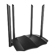 Router WiFi 5 (802.11ac) DualBand 2.4/5GHz, 300+867Mbps, 4x6dBi, 4 porturi Gigabit - TENDA TND-AC8