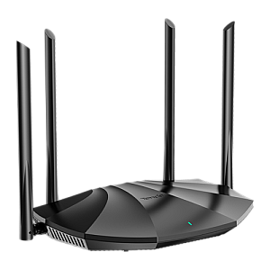 Router WiFi 6, DualBand 2.4Ghz/5GHz 300+1201Mbps, 4x6dBi, 4 porturi Gigabit - TENDA TND-RX2