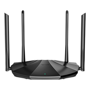 Router WiFi 6, DualBand 2.4Ghz/5GHz 300+1201Mbps, 4x6dBi, 4 porturi Gigabit - TENDA TND-RX2
