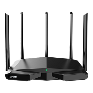 Router Wi-Fi 6e, AX5700 TriBand 2.4/5GHz/6GHz, 861+2402+2402 Mbps, 5x6dBi, 4 x Gigabit - TENDA TND-RX27-PRO Router Wi-Fi 6e, AX5700 TriBand 2.4/5GHz/6GHz, 861+2402+2402 Mbps, 5x6dBi, 4 x Gigabit - TENDA TND-RX27-PRO