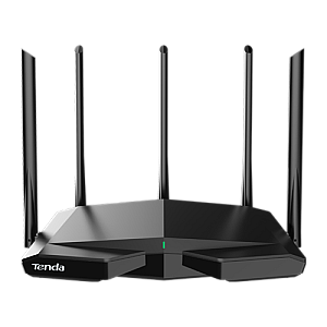 Router Wi-Fi 6e, AX5700 TriBand 2.4/5GHz/6GHz, 861+2402+2402 Mbps, 5x6dBi, 4 x Gigabit - TENDA TND-TX27-PRO Router Wi-Fi 6e, AX5700 TriBand 2.4/5GHz/6GHz, 861+2402+2402 Mbps, 5x6dBi, 4 x Gigabit - TENDA TND-TX27-PRO