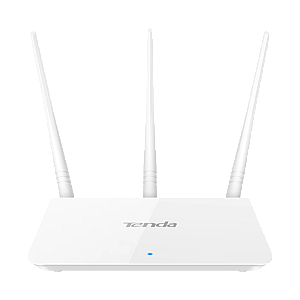 Router Wi-Fi 4, 2.4Ghz - 300Mbps, 3x5dBi, 4x 10/100 Mbps - TENDA TND-F3-V30 Router Wi-Fi 4, 2.4Ghz - 300Mbps, 3x5dBi, 4x 10/100 Mbps - TENDA TND-F3-V30
