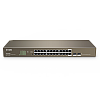 Switch 24 porturi Gigabit, 2 porturi SFP Gigabit - TENDA TND-TEG1024F – TENDA TND-TEG1024F