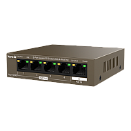 Switch 4 porturi PoE OUT, 1 port PoE IN, Gigabit - TENDA TND-TEG1105PD Switch 4 porturi PoE OUT, 1 port PoE IN, Gigabit - TENDA TND-TEG1105PD