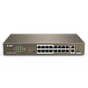 TENDA TND-TEF1126P-24-250W-V30 – Switch 24 porturi PoE 10/100 Mbps, 2 porturi RJ45 Gigabit, 1 port SFP Gigabit - TENDA TND-TEF1126P-24-250W-V30 Switch 24 porturi PoE 10/100 Mbps, 2 porturi RJ45 Gigabit, 1 port SFP Gigabit - TENDA TND-TEF1126P-24-250W-V30 – TENDA TND-TEF1126P-24-250W-V30