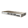Switch 24 porturi Gigabit, 4 porturi SFP Gigabit, 1 port RJ45 consola, Management, 1U - IP-COM PRO-S24 – IP-COM PRO-S24