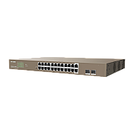 Switch 24 porturi PoE+ Gigabit, 2 porturi SFP Gigabit, Management, 370W, 1U - IP-COM G3326P-24-410W Switch 24 porturi PoE+ Gigabit, 2 porturi SFP Gigabit, Management, 370W, 1U - IP-COM G3326P-24-410W