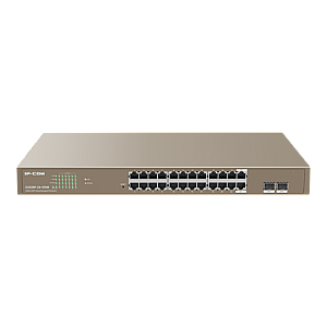 Switch 24 porturi PoE+ Gigabit, 2 porturi SFP Gigabit, Management, 370W, 1U - IP-COM G3326P-24-410W Switch 24 porturi PoE+ Gigabit, 2 porturi SFP Gigabit, Management, 370W, 1U - IP-COM G3326P-24-410W
