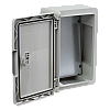 Plastim PP3001 – Cutie distributie IP65 din ABS gri, usa mata, placa metalica, 200x300x130 mm PP3001 Cutie distributie IP65 din ABS gri, usa mata, placa metalica, 200x300x130 mm PP3001 – Plastim PP3001