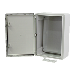 Cutie distributie IP65 din ABS gri, usa mata, placa metalica, 350x500x190 mm PP3006 Cutie distributie IP65 din ABS gri, usa mata, placa metalica, 350x500x190 mm PP3006