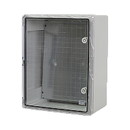 Cutie distributie IP65 din ABS gri, usa transparenta, placa metalica, 400x500x240 mm PP3017 Cutie distributie IP65 din ABS gri, usa transparenta, placa metalica, 400x500x240 mm PP3017