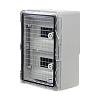 Plastim PP3112 – Cutie modulara IP65 din ABS gri, usa transparenta, 2 x 9 module, 250x350x150 mm PP3112 Cutie modulara IP65 din ABS gri, usa transparenta, 2 x 9 module, 250x350x150 mm PP3112 – Plastim PP3112