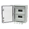Plastim PP3114 – Cutie modulara IP65 din ABS gri, usa transparenta, 2 x 12 module, 300x400x170 mm PP3114 Cutie modulara IP65 din ABS gri, usa transparenta, 2 x 12 module, 300x400x170 mm PP3114 – Plastim PP3114