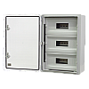 Plastim PP3116 – Cutie modulara IP65 din ABS gri, usa transparenta, 3 x 15 module, 350x500x190 mm PP3116 Cutie modulara IP65 din ABS gri, usa transparenta, 3 x 15 module, 350x500x190 mm PP3116 – Plastim PP3116