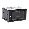 Rack perete 6U 19 600x450, negru, seria economica - ASYTECH Networking ASY-6U-6045WL – ASYTECH Networking ASY-6U-6045WL
