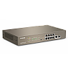 Switch 8 porturi PoE Gigabit, 1 port consola, 1 port SFP Gigabit, management - TENDA TND-TEG5310P-8-150W – TENDA TND-TEG5310P-8-150W