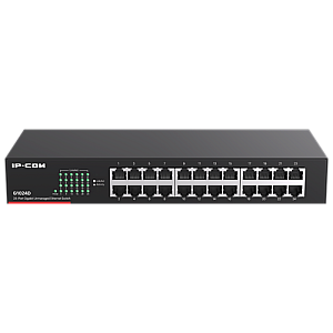 Switch 24 porturi Gigabit, 1U - IP-COM G1024D Switch 24 porturi Gigabit, 1U - IP-COM G1024D