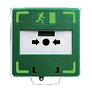 Buton resetabil din plastic pentru iesire de urgenta, LED, buzzer - CSAccess CSB-803