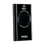 Telecomanda 4 canale, XT4, SLH LR, 433 MHz, negru - FAAC XT4SLH-LR-7870081