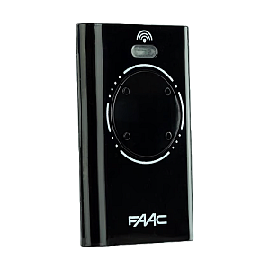 Telecomanda 4 canale, XT4, SLH LR, 433 MHz, negru - FAAC XT4SLH-LR-7870081