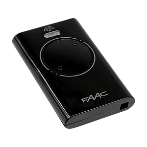 Telecomanda 2 canale, XT2, SLH LR, 433 MHz, negru - FAAC XT2SLH-LR-7870071