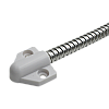 Set legatura flexibila din inox, capete din plastic vopsit alb,  400 x 6 mm CSL-400-2 – CSAccess CSL-400-2