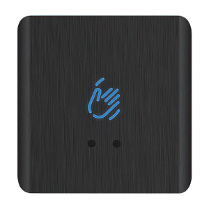Buton de iesire Touchless ajustabil, aluminiu, negru, montaj aparent, IP66 CSB-20C30S-AL2 Buton de iesire Touchless ajustabil, aluminiu, negru, montaj aparent, IP66 CSB-20C30S-AL2