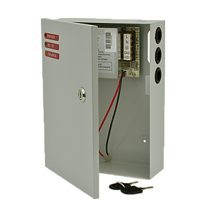 Sursa de alimentare 12V, 5A, back-up in cabinet metalic SDC-12-5B