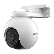 Camera IP WI-FI Pan&Tilt, 3K, lentila 4mm, Audio bidirectional, IR 30m, SDcard, Color 24/7 - EZVIZ CS-H8-Pro-3K